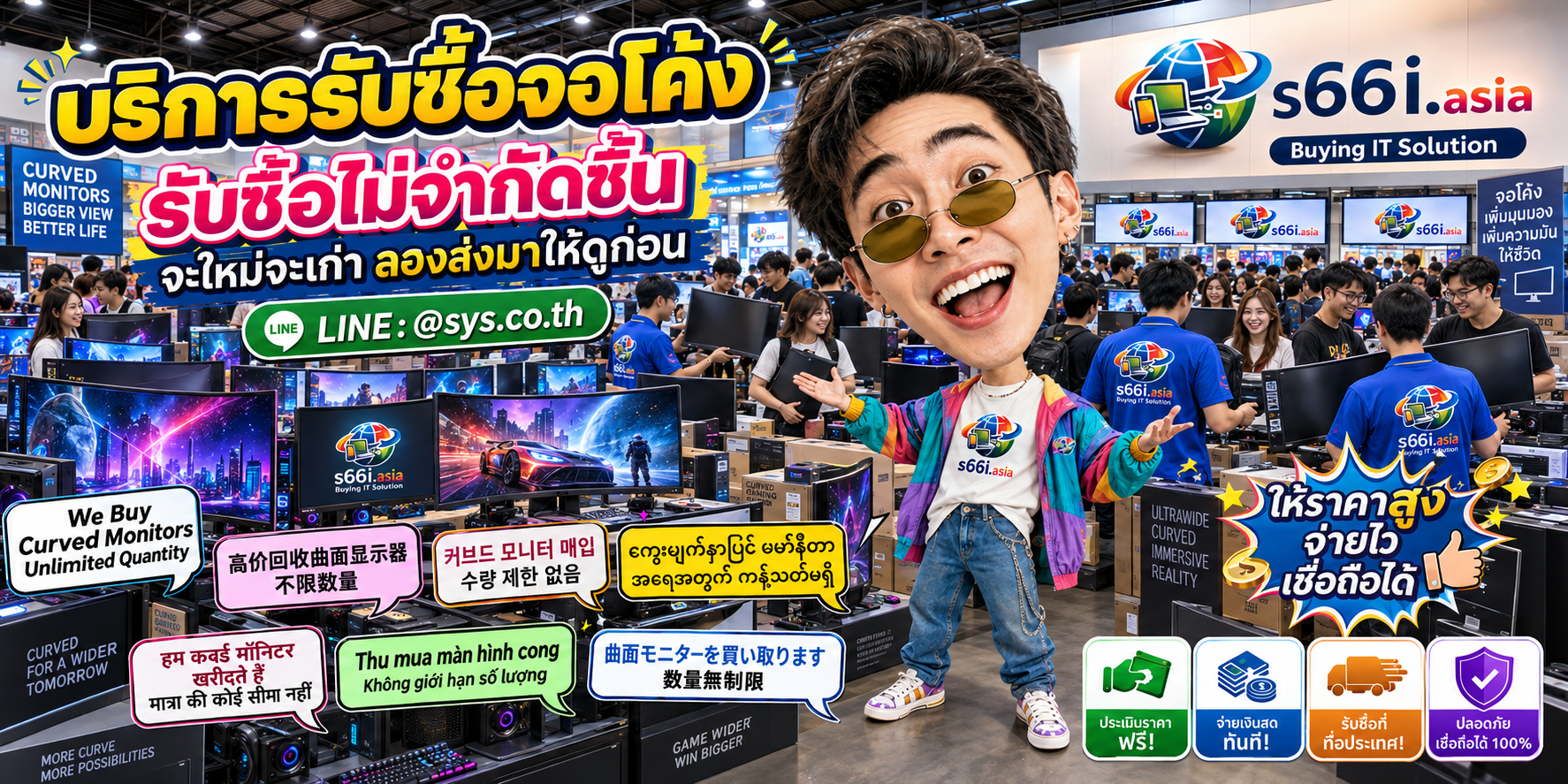 s66i.asia Buying IT Solution ติดต่อ LINE @sys.co.th