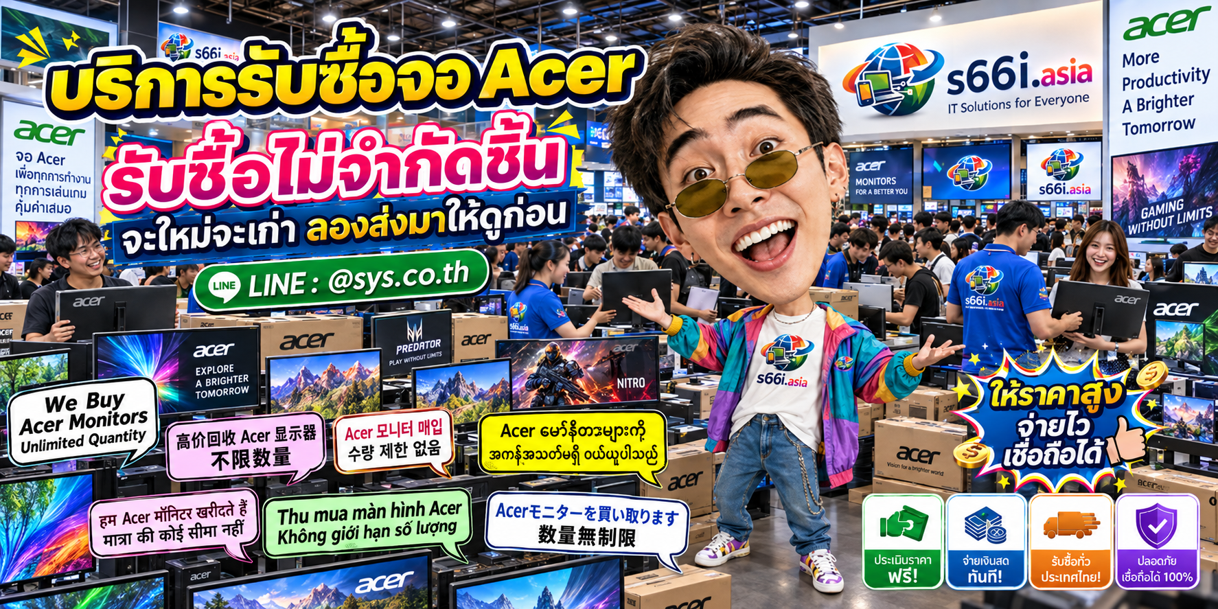 s66i.asia Buying IT Solution ติดต่อ LINE @sys.co.th