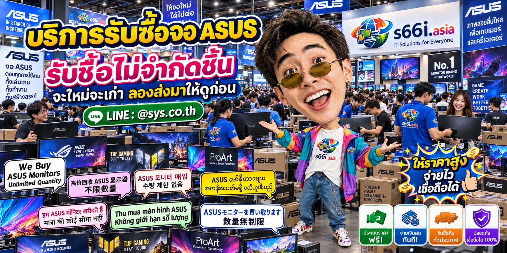 s66i.asia Buying IT Solution ติดต่อ LINE @sys.co.th