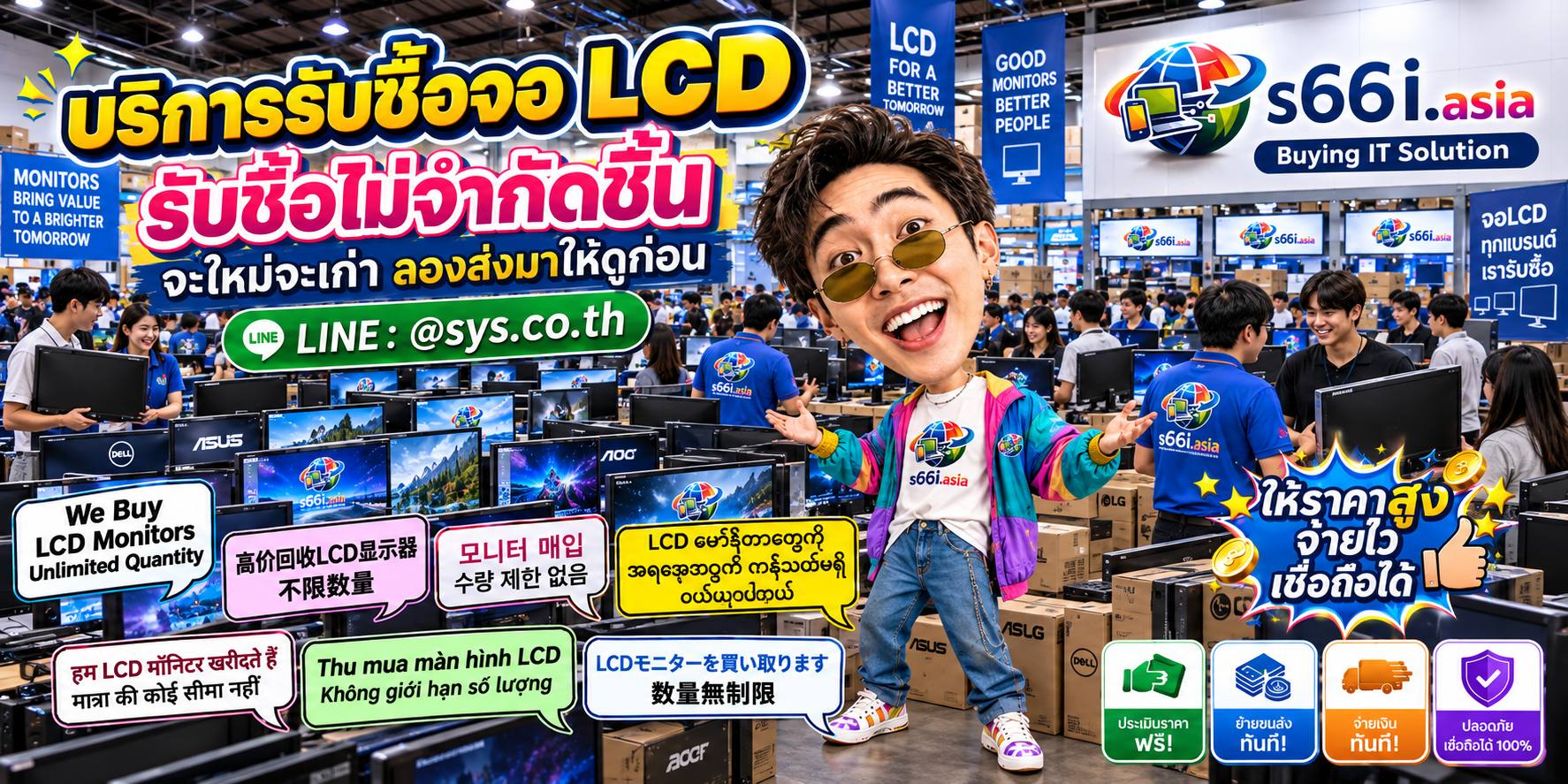 s66i.asia Buying IT Solution ติดต่อ LINE @sys.co.th