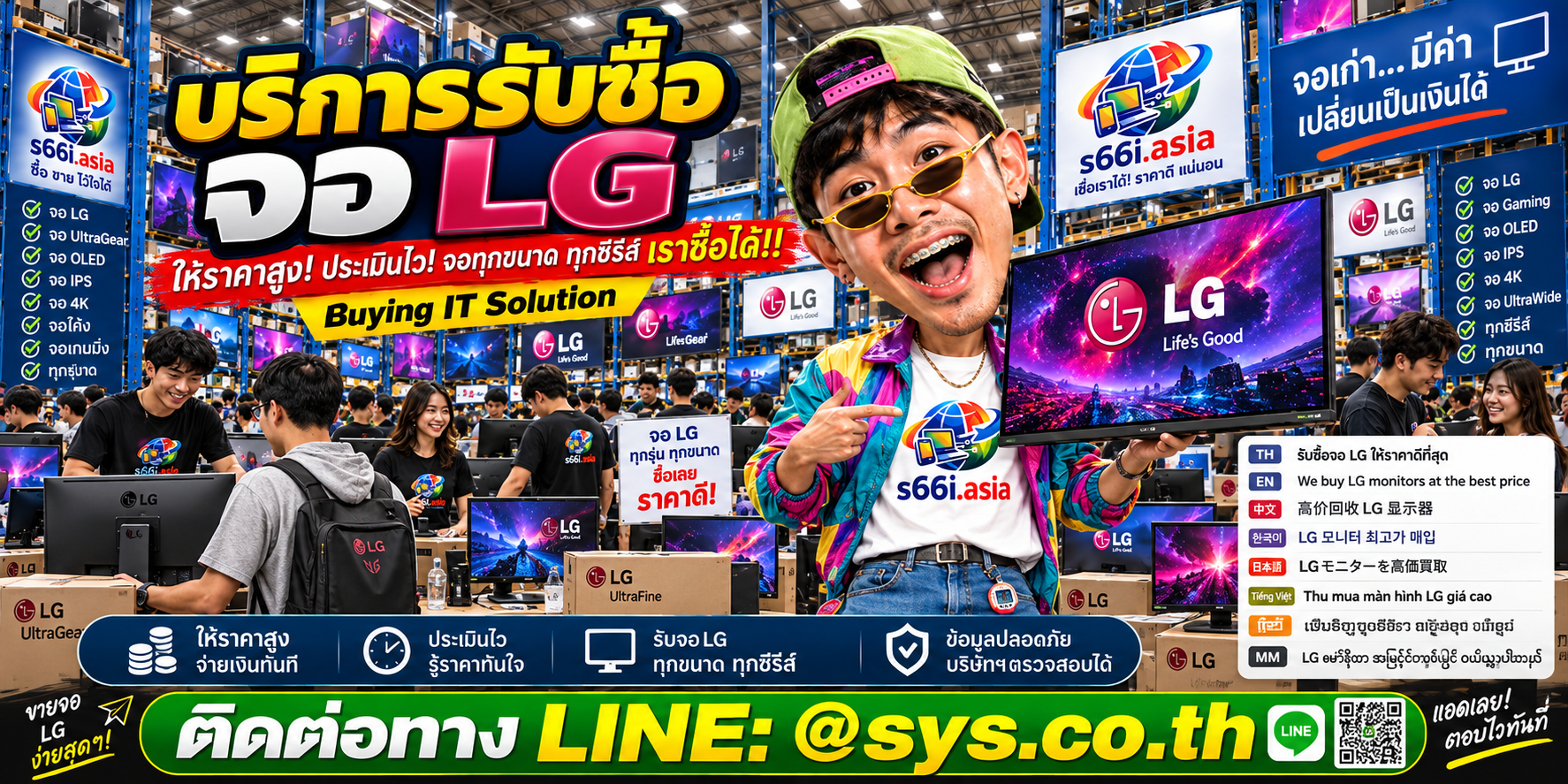 โกดังรับซื้อจอ LG s66i.asia มีจอ LG และลูกค้าจำนวนมาก