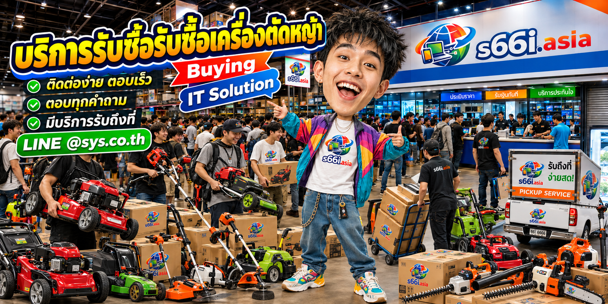 ติดต่อ LINE @sys.co.th สำหรับขายเครื่องเชื่อมโลหะให้ s66i.asia