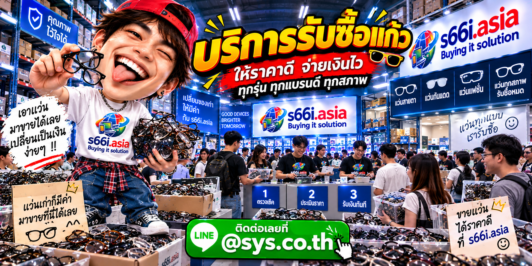 s66i.asia Buying IT Solution ติดต่อ LINE @sys.co.th เพื่อขายแก้ว