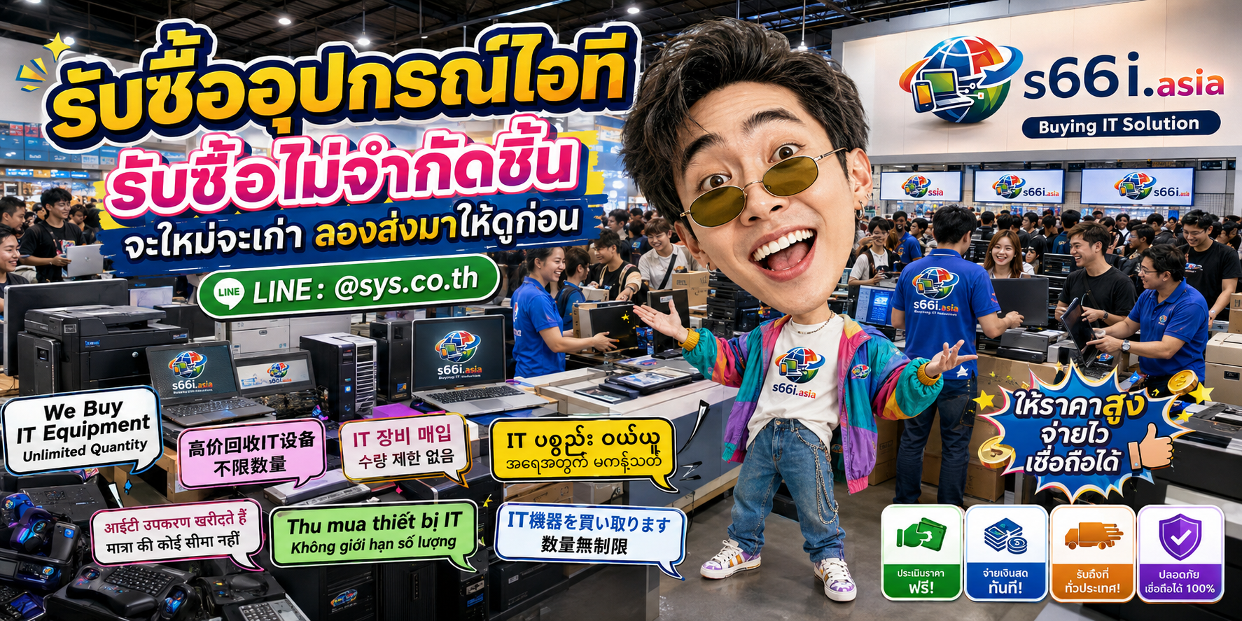 s66i.asia Buying IT Solution ติดต่อ LINE @sys.co.th