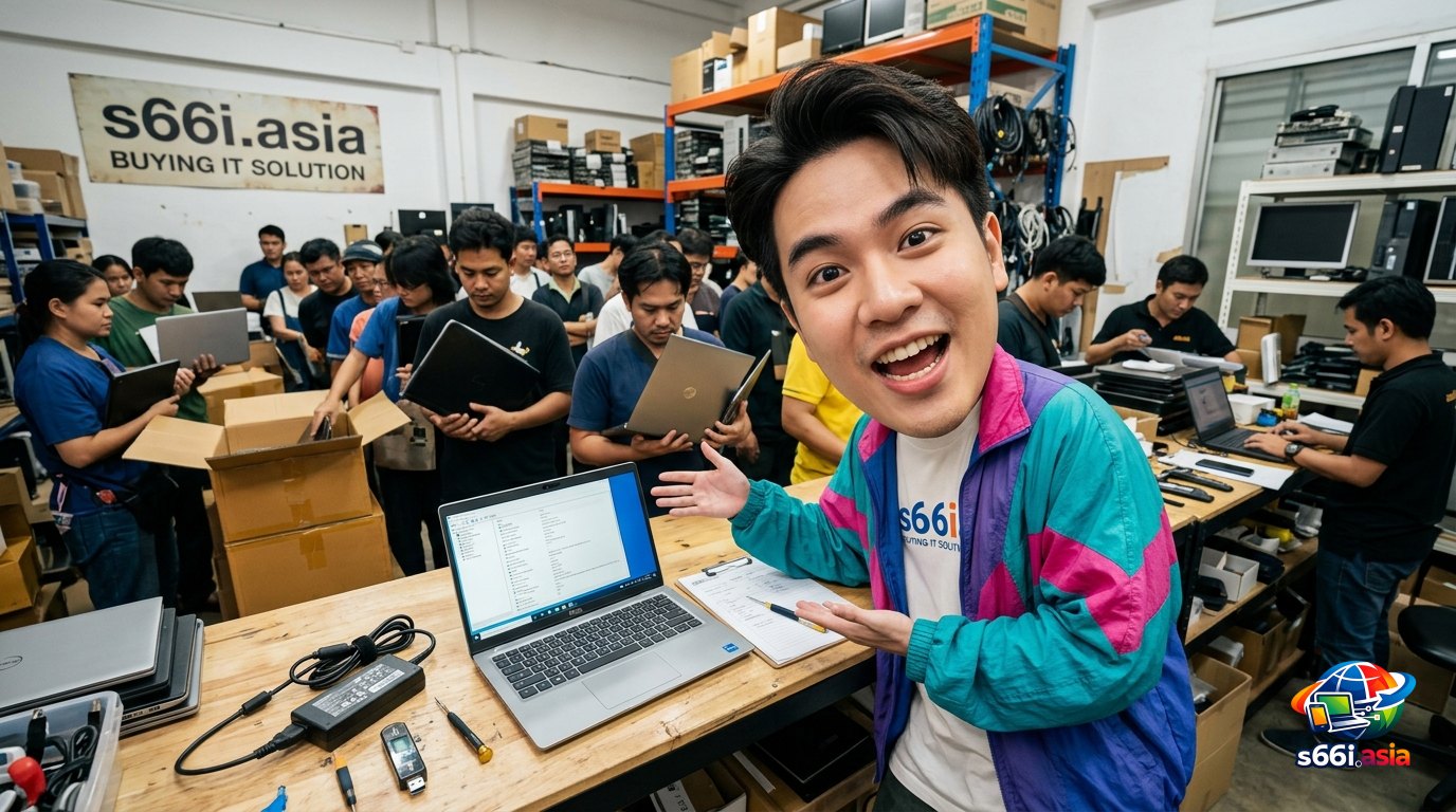 ภาพประกอบบทความเกี่ยวกับ notebook dell สำหรับการประเมินสินค้ามือสอง